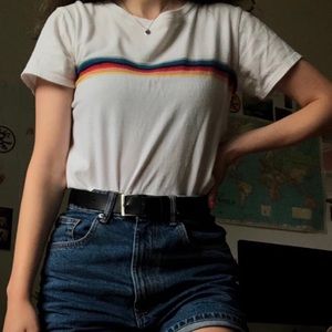 Brandy Melville rainbow shirt